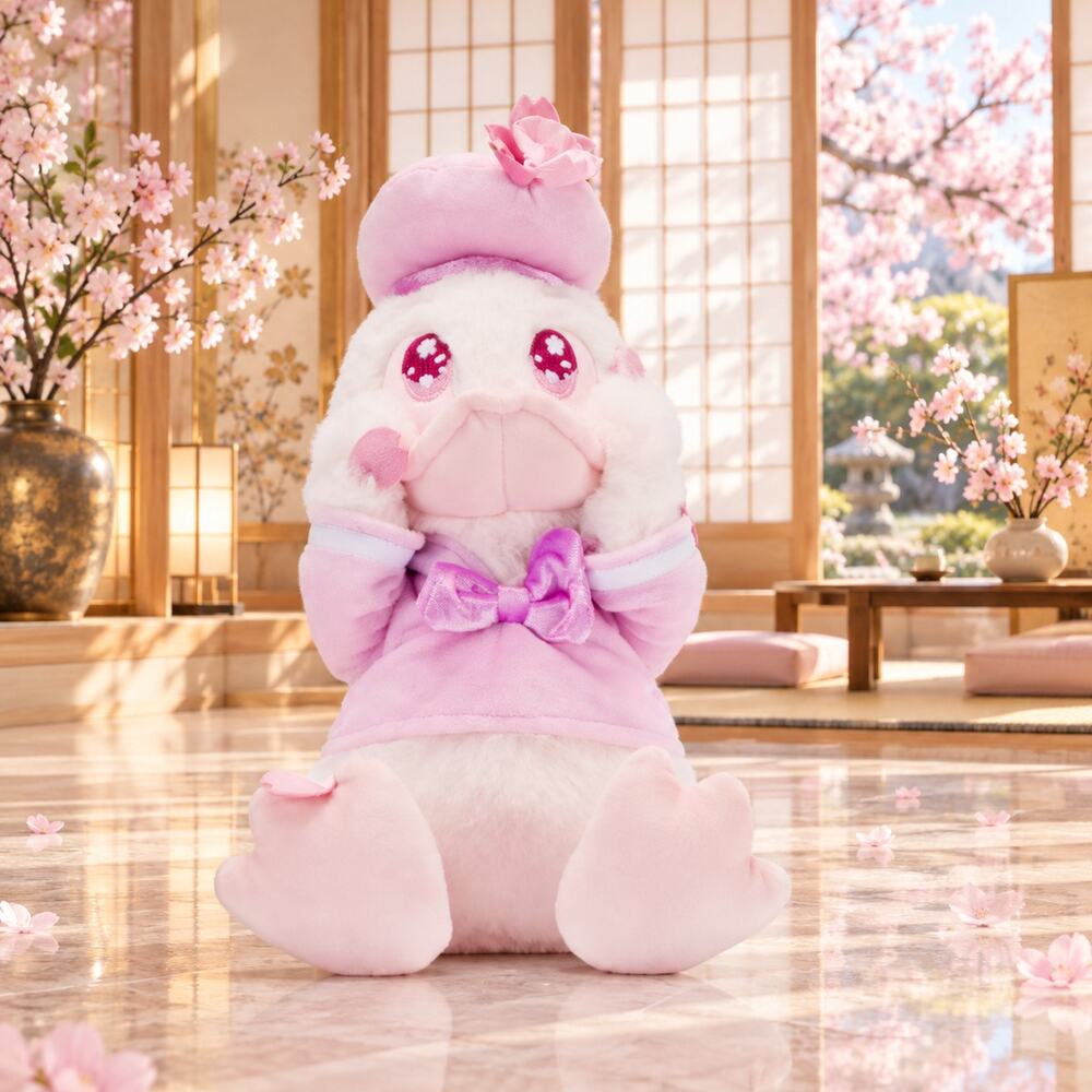 Disney Store Japan Donald Duck Sakura Plush 12 1/4" Cherry Blossom 2026
